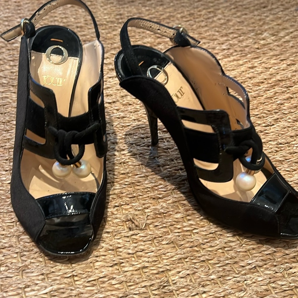 Stunning Jour pearl embellished sandals
